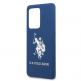 U.S. Polo Assn. Silicone Case - твърд силиконов кейс за Samsung Galaxy S20 Ultra (сим) 2
