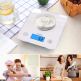 TechRise HKS05651WA01 Kitchen Scale Digital - кухненска везна с дисллей за измерване на теглото на хранителни продукти (бял) 6