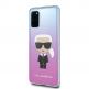 Karl Lagerfeld Iconic Gradient Case - дизайнерски кейс с висока защита за Samsung Galaxy S20 Plus (розов) 5