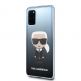 Karl Lagerfeld Iconic Gradient Case - дизайнерски кейс с висока защита за Samsung Galaxy S20 Plus (черен) 3