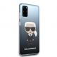 Karl Lagerfeld Iconic Gradient Case - дизайнерски кейс с висока защита за Samsung Galaxy S20 Plus (черен) 5