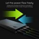 Green Cell PowerPlay 10 Quick Charge 3.0 Power Bank 10000 mAh - външна батерия с два USB изхода и USB-C порт и технология за бързо зареждане (черен) 5
