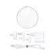 Vonmahlen Aura Qi Wireless Charging Pad - поставка (пад) за безжично зареждане с технология за бързо зареждане (15W) за Qi съвместими устройства (бял-сребрист) 5