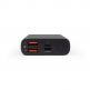 Vonmahlen Evergreen QC 3.0 Power Bank 10000 mAh - външна батерия с два USB изхода и USB-C порт и технология за бързо зареждане (тъмносив) 5