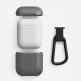XDoria Defense Trek for AirPods - удароустойчив кейс с карабинер за Apple Airpods (сив) 2