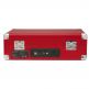 Denver VPL-120RED Turntable - преносим грамофон с говорители и USB изход 3