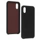 Foxwood Genuine Leather Hardshell Case - кожен кейс (естествена кожа) за iPhone XS, iPhone X (черен) 4