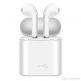 I7S TWS Twins True Wireless Earbuds - безжични Bluetooth слушалки с микрофон за мобилни устройства (бял) 1