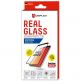Displex Real Glass 10H Protector 3D Full Cover FPS - калено стъклено защитно покритие с поддръжка на сензора за отпечатъци за дисплея на Samsung Galaxy S20, Galaxy S20 5G (черен-прозрачен) 1