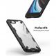 Ringke Fusion X Case - хибриден удароустойчив кейс за iPhone SE (2020), iPhone 8, iPhone 7 (черен) 2