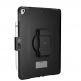 Urban Armor Gear Scout Handstrap Case - удароустойчив хибриден кейс от най-висок клас за iPad 7 (2019), iPad 8 (2020) (черен) 2