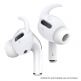 Elago Airpods Pro Earbuds Hooks - антибактериални силиконови калъфчета с вградени кукички за Apple Airpods Pro (4 чифта) (бял-фосфор) 1