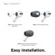 Elago Airpods Pro Earbuds Cover Plus Tips - антибактериални силиконови калъфчета с вградени тапички за Apple Airpods Pro (6 чифта) (сив) 3