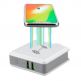 4smarts 3in1 Charger HyperVolt with Wireless Power Bank - захранване за ел. мрежа с два USB изхода, външна батерия и безжично зареждане (бял) 4