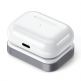 Satechi USB-C Wireless Charging Dock for Apple Airpods - USB-C док за зареждане на Apple Airpods Pro и Airpods 2 Wireless Charging Case (бял) 3