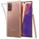 Spigen Liquid Crystal Case - тънък качествен силиконов (TPU) калъф за Samsung Galaxy Note 20 (прозрачен)  18