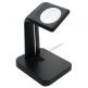 Macally Apple Watch Stand - луксозна алуминиева поставка за Apple Watch (черна) 2