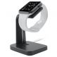 Macally Apple Watch Stand - луксозна алуминиева поставка за Apple Watch (черна) 5