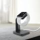 Macally Apple Watch Stand - луксозна алуминиева поставка за Apple Watch (черна) 12