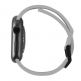 Urban Armor Gear Scout Strap - изключително здрава силиконова каишка за Apple Watch 42мм, 44мм (сив) 1