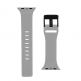 Urban Armor Gear Scout Strap - изключително здрава силиконова каишка за Apple Watch 42мм, 44мм (сив) 4