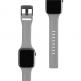 Urban Armor Gear Scout Strap - изключително здрава силиконова каишка за Apple Watch 42мм, 44мм (сив) 5