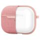 Spigen Urban Fit Case - хибриден удароустойчив кейс с карабинер за Apple Airpods Pro (розово злато) 6