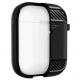 Spigen Rugged Armor Case - силиконов удароустойчив кейс с карабинер за Apple Airpods и Apple Airpods 2 (черен) 7