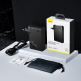 Baseus GaN Charger 45W Power Bank (PPNLD-F01) - външна батерия 10000 mAh и захранване за ел. мрежа с 2 x USB-C изходи и GaN технология (черен) 2