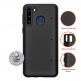 Eiger North Case - хибриден удароустойчив кейс за Samsung Galaxy A21 (черен) 2