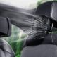 Baseus Natural Wind Magnetic Rear Seat Fan (CXZR-01) - USB вентилатор, прикрепящ се към седалката на кола (черен) 9