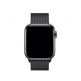 Tactical 333 Milanese Loop Magnetic Stainless Steel Band - стоманена, неръждаема каишка за Apple Watch 38мм, 40мм (черен) 2