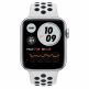 Apple Watch Nike SE GPS, 44mm Silver Aluminium Case with Pure Platinum/Black Nike Sport Band - умен часовник от Apple  1