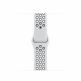 Apple Watch Nike SE GPS, 40mm Silver Aluminium Case with Pure Platinum/Black Nike Sport Band - умен часовник от Apple  2