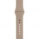 Apple Sport Band Stainless Steel Pin Walnut - оригинална силиконова каишка за Apple Watch 42мм, 44мм (кафяв)  4