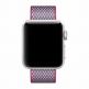Apple Watch Woven Nylon Band Berry - оригинална текстилна каишка за Apple Watch 38мм, 40мм (розов) 1