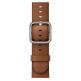 Apple Classic Buckle Band - оригинална кожена каишка за Apple Watch 38мм, 40мм (кафяв) 1