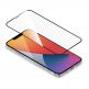 Torrii BodyGlass 3D Full Cover Anti-Bacterial Glass - калено стъклено защитно покритие с антибактериално покритие за целия дисплей на iPhone 12, iPhone 12 Pro (прозрачен-черен) 2