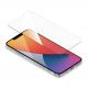 Torrii BodyGlass 2.5D Anti-Bacterial Glass - калено стъклено защитно покритие с антибактериално покритие за iPhone 12, iPhone 12 Pro (прозрачен) 2