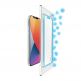 Torrii BodyGlass 2.5D Anti-Bacterial Glass - калено стъклено защитно покритие с антибактериално покритие за iPhone 12, iPhone 12 Pro (прозрачен) 3