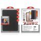 Torrii Torero Case - полиуретанов кейс и поставка с отделение за Apple Pencil за iPad 7 (2019), iPad 8 (2020) (черен) 1
