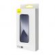 Baseus Full Screen Tempered Glass (SGAPIPH54N-LS02) - стъклено защитно покритие за целия дисплей на iPhone 12 mini (прозрачен) (2 броя) 3