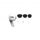 Soft Silicone Earplug - 4 броя силиконови тапи за Apple Airpods Pro (размер 2xS, 2xL) (черен) 2