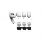 Soft Silicone Earplug - 4 броя силиконови тапи за Apple Airpods Pro (размер M) (черен) 3