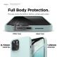 Elago Soft Silicone Case - силиконов (TPU) калъф за iPhone 12 Pro Max (зелен) 4