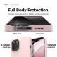 Elago Soft Silicone Case - силиконов (TPU) калъф за iPhone 12 Pro Max (розов) 4
