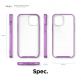 Elago Hybrid Case - хибриден удароустойчив кейс за iPhone 12 Pro Max (лилав) 7