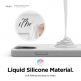Elago Soft Silicone Case - силиконов (TPU) калъф за iPhone 12, iPhone 12 Pro (бял) 2