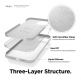 Elago Soft Silicone Case - силиконов (TPU) калъф за iPhone 12, iPhone 12 Pro (бял) 3