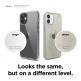Elago Hybrid Case - хибриден удароустойчив кейс за iPhone 12 mini (прозрачен) 5
